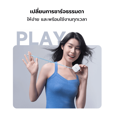 หัวชาร์จเร็วพร้อมสาย CUKTECH AD653W สีดำ GAN 65W รองรับ PD, PPS, QC_7